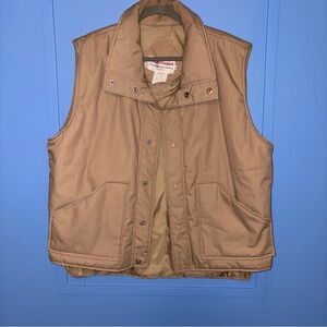 Vintage Wear Guard Men's Tan Vest - Men’s XL​